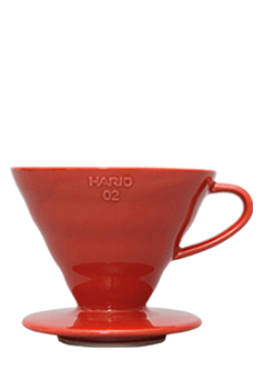 Hario V60 Dripper 02 (ceramic-red)